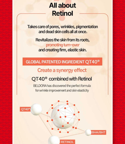 Beldora 299 Prime Retinol Activator 0.3% | Anti-Ageing Night Cream | 35ml