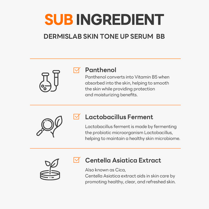 DERMISLAB Skin tone up Blemishing BB Serum