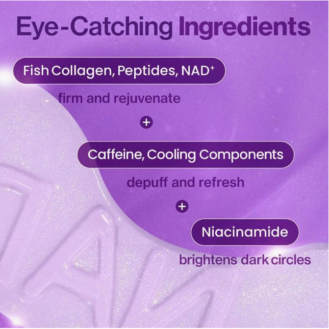 numbuzin No.9 NAD+ Collagen Under Eye Patches | 5 Pairs