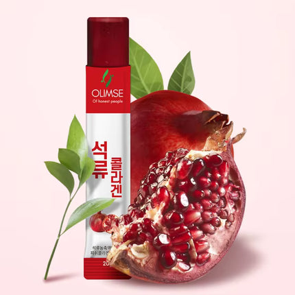Olimse Pomegranate Collagen Jelly — 30 Day Inner Beauty Supply