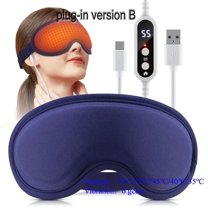 Heated Massage Sleep Mask for Dry Eyes