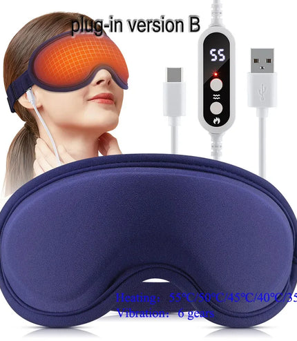 Heated Massage Sleep Mask for Dry Eyes