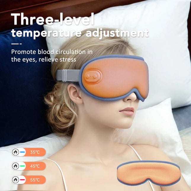 Heated Massage Sleep Mask for Dry Eyes