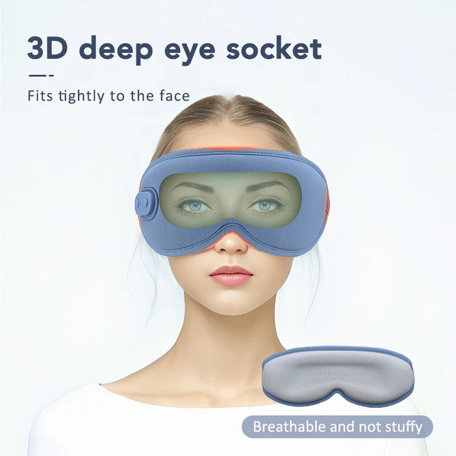 Heated Massage Sleep Mask for Dry Eyes