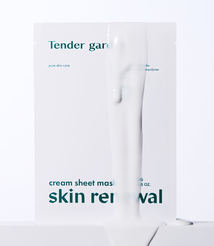 Tender Garden Skin Renewal Cream Sheet Mask | PDRN + Exosomes