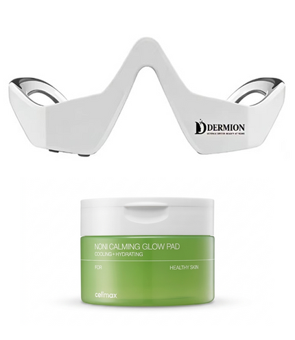 Morning Glow Ritual | Dermion EyeLift™ + Celimax Glow Pads