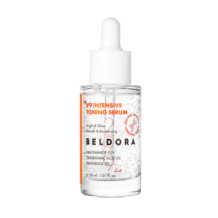 Beldora V9 Intensive Toning Serum | 10% Niacinamide + Tranexamic Acid | 30ml