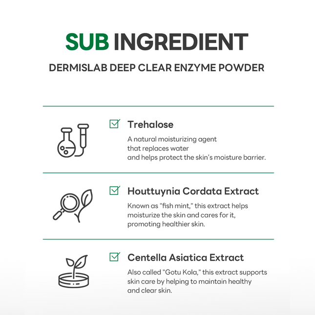 DERMISLAB Deep Clear Enzyme Powder