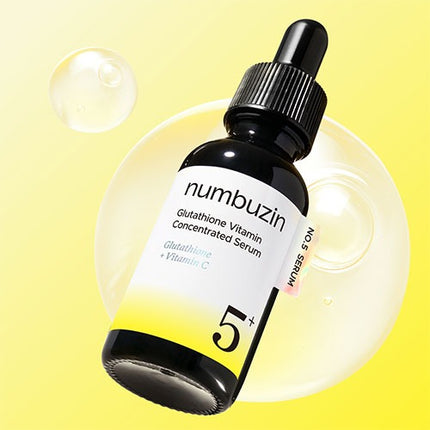 numbuzin No.5+ Glutathione Vitamin Concentrated Serum